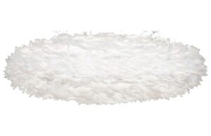 Umage Bílé závěsné světlo Eos Esther Medium z pravých husích per 60 cm