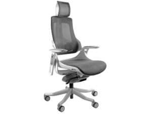 Office 360 Šedá látková kancelářská židle Master A03