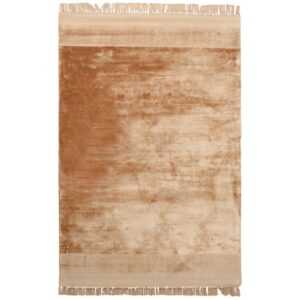 Hoorns Oranžový látkový koberec Peew 200x300 cm