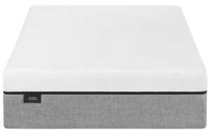 Bílá matrace Kave Home Eva 90 x 200 cm tl. 27 cm s paměťovou pěnou