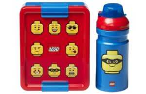 Červeno modrý svačinový set LEGO® ICONIC Classic