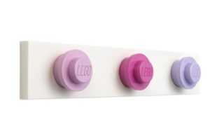 Růžovo fialový věšák LEGO® Storage 33 x 6