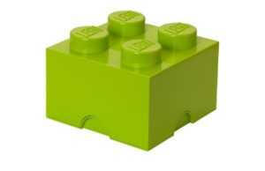 Světle zelený úložný box LEGO® Smart 25 x 25 cm