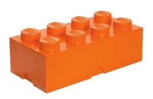 Oranžový úložný box LEGO® Smart 25 x 50 cm