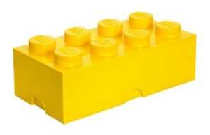 Žlutý úložný box LEGO® Smart 25 x 50 cm