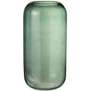 Zelená skleněná váza J-line Cylin 49