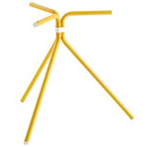 Pedrali Žlutá kovová stolová podnož NOLITA 5453 pro konferenční stolek 48 cm
