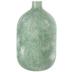 Zelená skleněná váza J-line Sparkle 45 cm