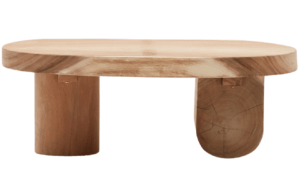 Dřevěný konferenční stolek Kave Home Mosi 90 x 60 cm