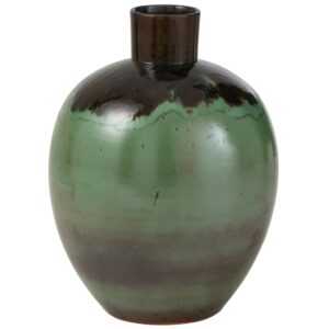 Zelená keramická váza J-Line Alina 47 cm