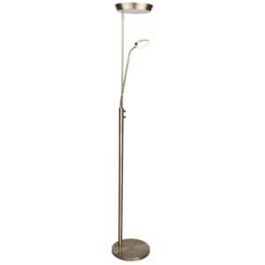 Zlatá kovová stojací lampa Halo Design Vegas Combi 180 cm