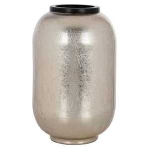 Stříbrná kovová váza Richmond Vesna 30 cm