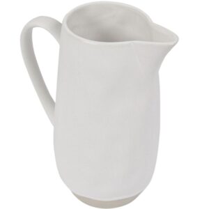 Bílý porcelánový džbán Kave Home Ryba 2 l
