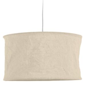Béžové lněné stínidlo Kave Home Mariela II. 50 cm