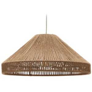 Jutové stínidlo Kave Home Pontos 45 cm