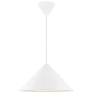 Nordlux Bílé kovové závěsné světlo Nono 49 cm