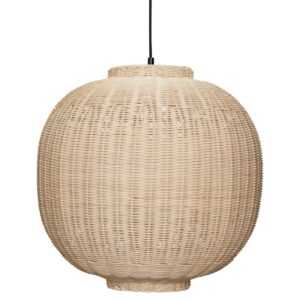 Ratanové závěsné světlo Hübsch Chand II. 45 cm
