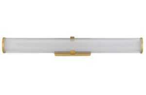 Skleněné nástěnné LED světlo Nova Luce Hedula 63 cm