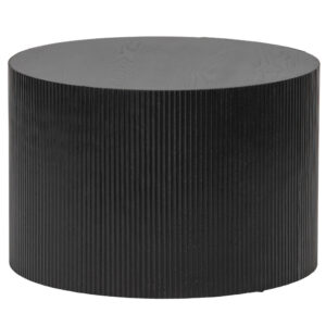 WOOOD Černý borovicový konferenční stolek Senna 60 cm