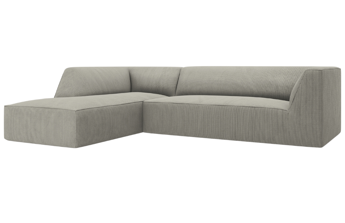 Micadoni Manšestrová rohová pohovka Ruby 273 cm