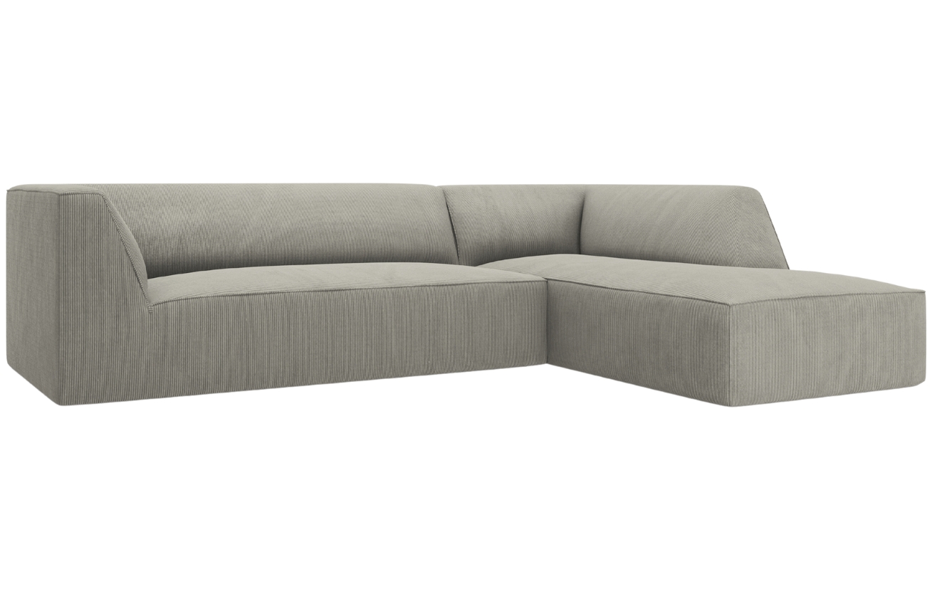 Micadoni Manšestrová rohová pohovka Ruby 273 cm