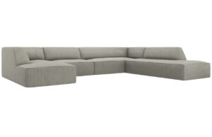 Micadoni Manšestrová rohová pohovka Ruby 366 cm