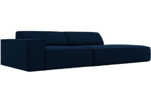 Micadoni Sametová pohovka Jodie 262 cm