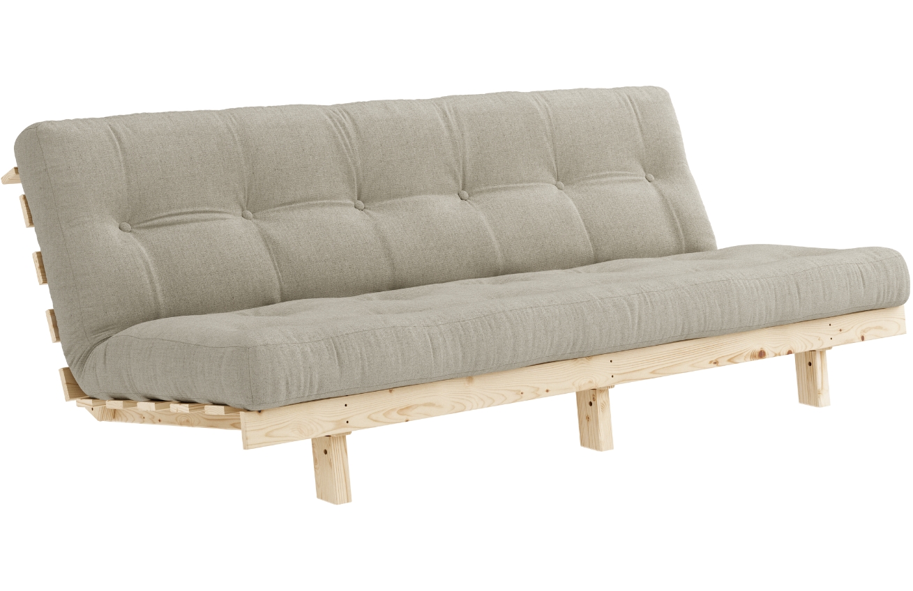 Karup Design Lněná rozkládací pohovka Lean 190 cm