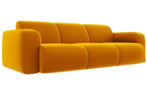 Windsor & Co Sametová pohovka Lola 235 cm