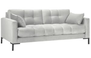 Micadoni Sametová pohovka Mamaia 152 cm