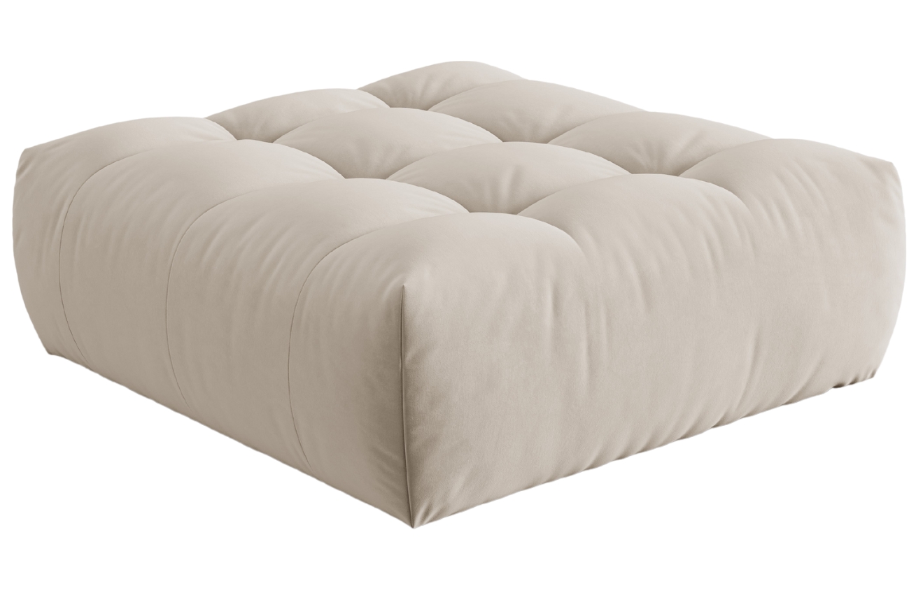 Micadoni Sametová podnožka Bloom 101 x 110 cm