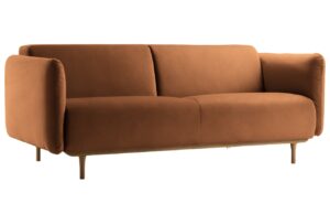 Micadoni Sametová pohovka Noomi 196 cm