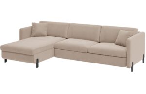 Micadoni Sametová rozkládací pohovka Gloria 280 cm