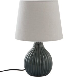 Jotex Zelená keramická stolní lampa MONA