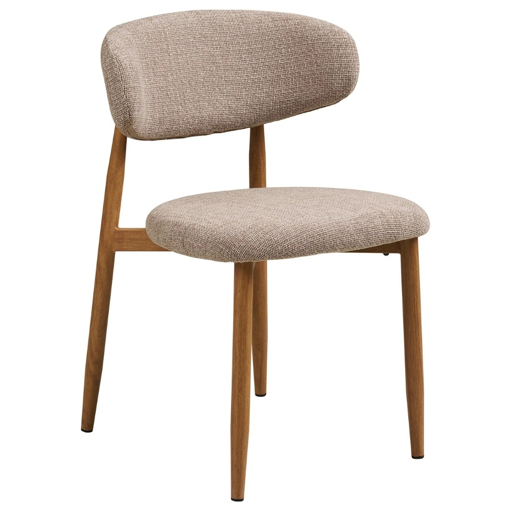 Nordic Living Béžová jídelní židle Levantio