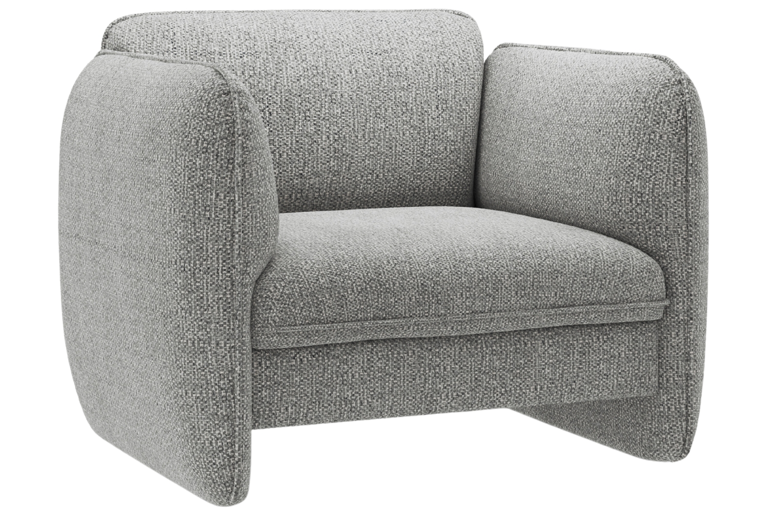 Micadoni Šedé křeslo Georgia Micadoni Šedé křeslo Georgia