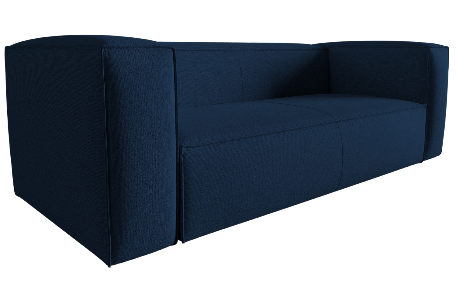 Cosmopolitan Design Tmavě modrá trojmístná pohovka Mackay 200 cm