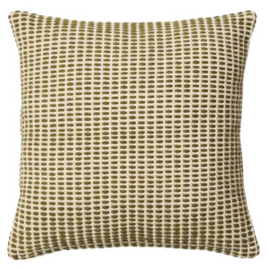 Kave Home Zelený bavlněný povlak na polštář Erelia 45 x 45 cm