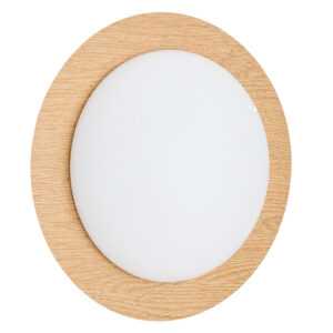 Kave Home Nástěnné světlo Novae 40 cm s dřevěným efektem