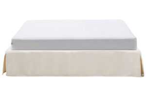 Kave Home Bílá dvoulůžková postel Jaira 160 x 200 cm