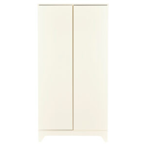 Světle žlutá dětská šatní skříň Quax Tsugi 96 x 58 cm