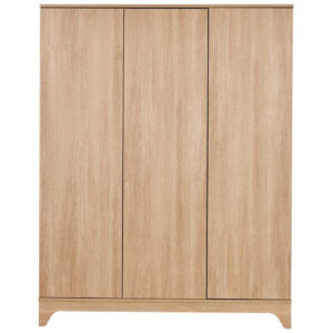 Dětská šatní skříň Quax Tsugi 144 x 58 cm s dřevěným dekorem