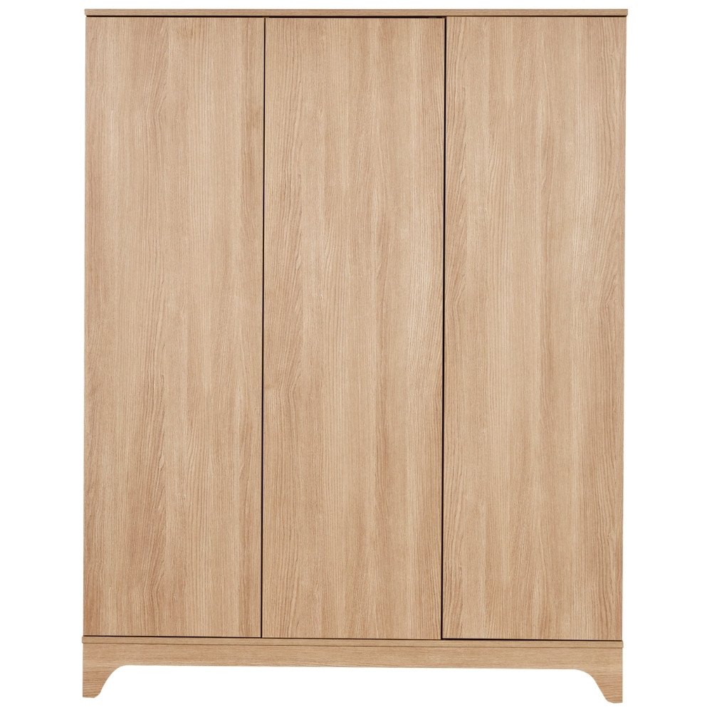 Dětská šatní skříň Quax Tsugi 144 x 58 cm s dřevěným dekorem