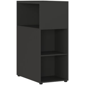 Germania Tmavě šedá kancelářská skříň Mailand 120 x 80 cm