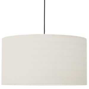 Bílé závěsné stínidlo Kave Home Dulan Ø 45 cm
