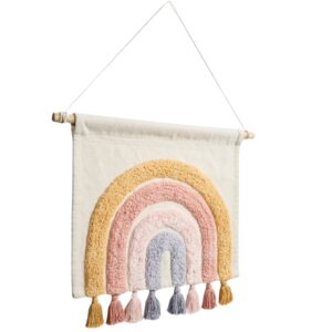 Kave Home Bavlněná nástěnná dekorace Tadea 52 x 60 cm