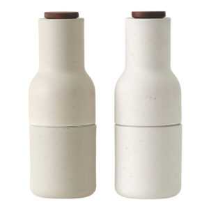 Audo CPH Set dvou bílých keramických mlýnků na sůl a pepř GRINDER 20