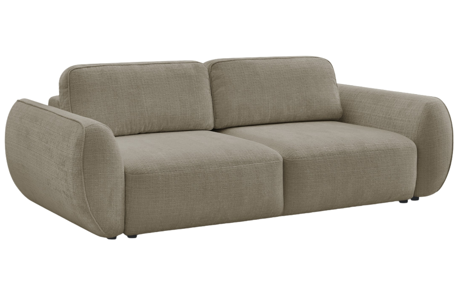 Bobochic Paris Světle hnědá rozkládací pohovka Denise 250 cm