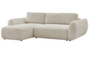 Bobochic Paris Béžová rozkládací pohovka Denise 258 cm