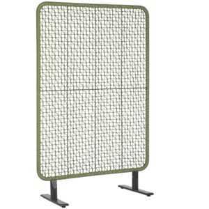 Bizzotto Zelený kovový paraván Babilo 180 cm